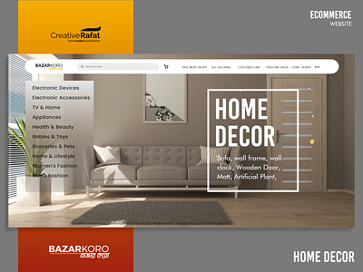 Bazarkoro - Ecommerce adobe photoshop cc adobe xd creativerafat maxrafat ui