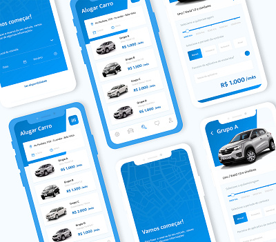 Car rent service mobile app app app design application car mobile mobile app mobile design mobile ui rent ui uidesign ux