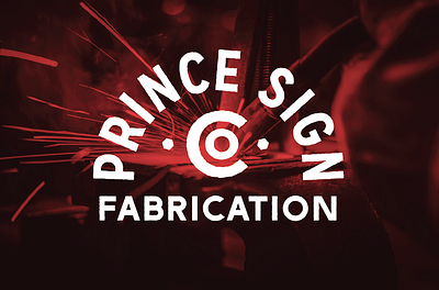 Fab Shop Lock-up branding design fabrication hand lettering lettering logo sign painter sign painting