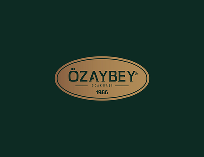 Özaybey Restaurant Logo Design brand branding branding agency design system illustration logo animation logo tasarım logo tasarımı logos logotype profesyonel logo tasarım profesyonel logo tasarımı rebrand type