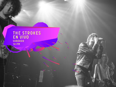 Mtv Presenta art branding broadcasting creative creator crescimone design graphic motion graphics mtv stroke the strokes