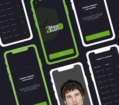 Authentication mobile app 2step 2stepauth app authentication authenticity design mobile app mobile design uidesign