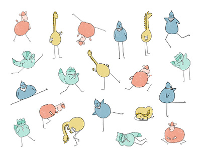 The Beep Boops character kids kids product pattern product product illustration