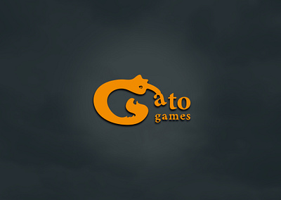 Gato brand branding business cat design game games gato logo logodesign logotype nikitiuk никитюк