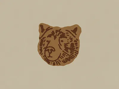 Bear animal bear black bear brown bear design forest grizzly grizzly bear illustration logo mascot print retro vector vintage wildlife yearbook