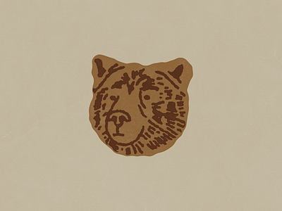 Bear animal bear black bear brown bear design forest grizzly grizzly bear illustration logo mascot print retro vector vintage wildlife yearbook