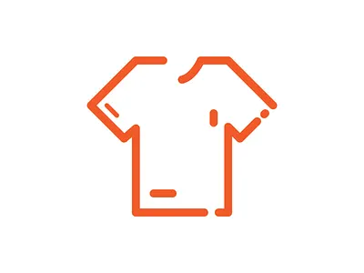 outline cloth icon design cloth clothing icon icone design line line style modern outline stroke