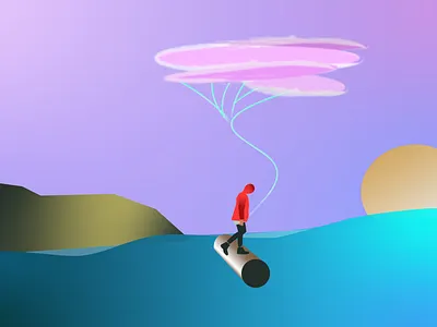 cotton candy log roll illustration illustration design illustration digital illustrator art illustrator cc illustrator design