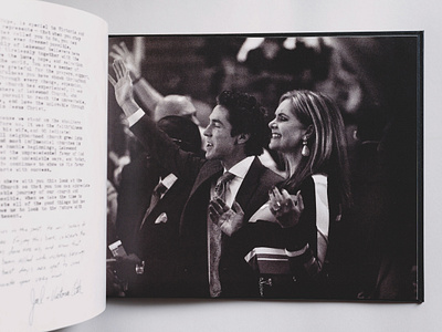 Legacy of Lakewood book booklet design joelosteen lakewoodchurch layout page