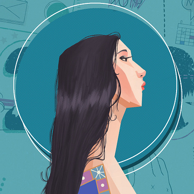 Bold Lineament art artwork concept art design digital illustration digital painting digitalart doodle drawing illustration sketchbook