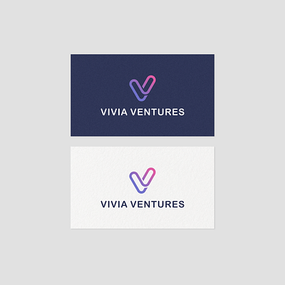VIVIA VENTURES app creative fiverr.com fiverrgigs flat graphic design logo logo designer minimal minimalist unique logo ventures