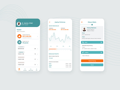 Clinic App app design mobile ui ux