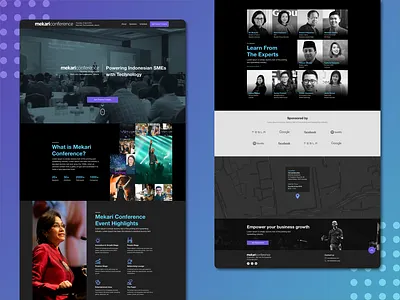 Mekari Conference Website conference conference design event event website ui design user interface web web design webdesign website website concept website design websites