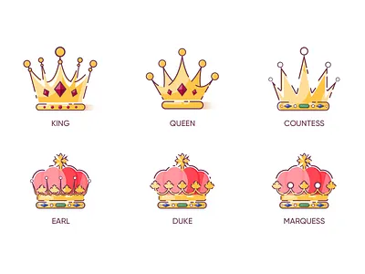 ROYALITY ICONS beautiful design dribbble england fresh icon design icon set iconography icons illustration india invite royal royalty ui design ui element united states user experience userinterface vector