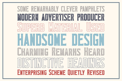 Monkstead Phrases block font display font handcrafted layered font outline font poster retro stamp font type type design typeface typography vintage