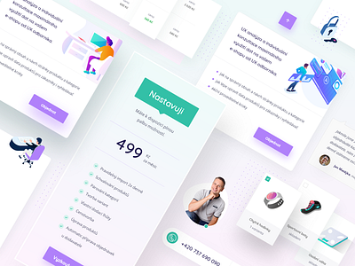 Napojse elements clean elements illustration light modern price ui ui ux ui design uiux ux web webdesign website