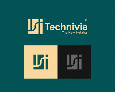 Technivia Logo - Concept brand agency brand design brand identity branding identity logo design rebrand typography vector visual identity