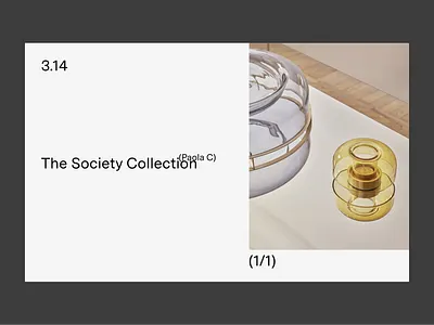 3.14 — Detail design interface minimal slider typography ui web website