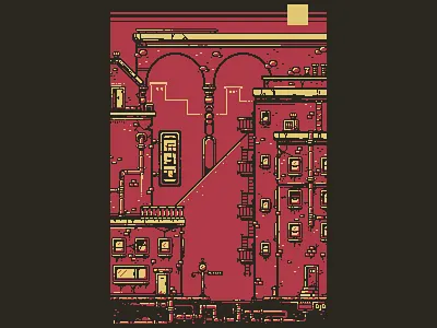 Poster for Game Make Good Product Time. game art pixel pixel art poster