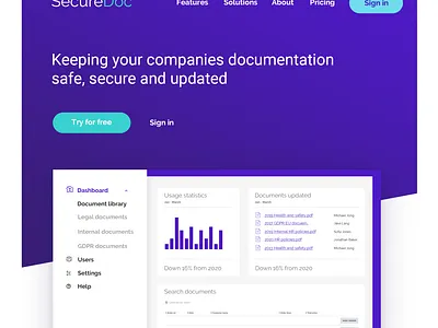 Example layout for landing page design experiment interaction design interface ux