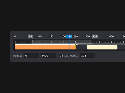 Timeline dark dark app design desktop desktop app interface interface design software software design timeline ui ux vector