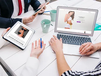 Diseño y Desarrollo Landing Page Indriel branding design identity landing logo minimal responsive ui ux web website