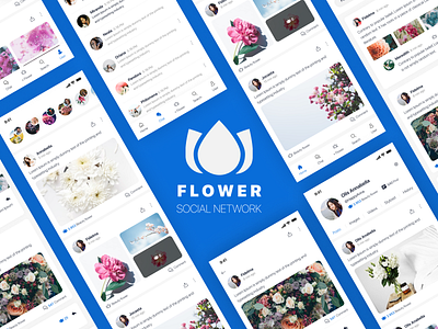 Flower Social network flower social nerwork social social app social network social networking app