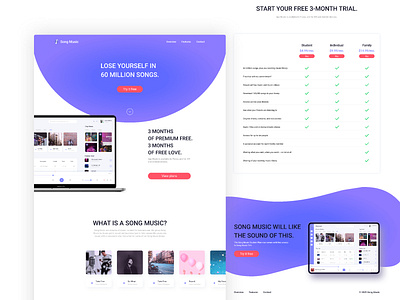 Landing Page landingpage ui ux web