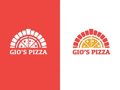 Logo for Pizzeria delicious food icon italian logo pizza