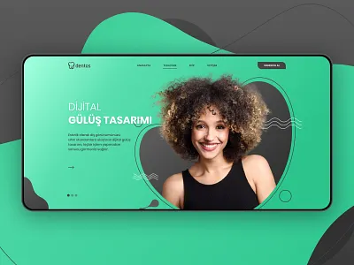 Dentos — Branding & Website branding clinic dental design logo ui ux web website