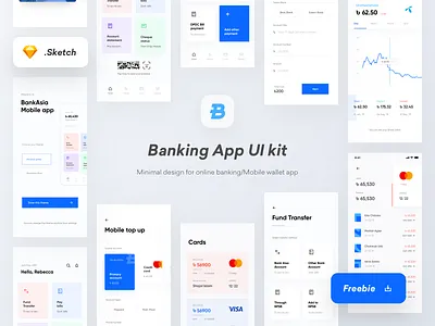 Banking/Wallet App UI Kit | Freebie app ui kit banking app banking ui kit banking ui kit bill payment credit card free ui kit free wallet app free wallet app freebie graph ui mobile banking mobile top up online bank ui kit online bank ui kit online banking sketch freebie tab view transaction ui wallet app wallet app ui kit wallet app ui kit wallet ui kit