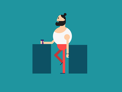 FlatMan Design art design flat design flat illustration flatdesign illustration illustration art illustrator male men standing