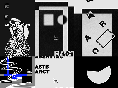 ABSTRACT abstract design dribbble graphicdesign poster shot typo typography