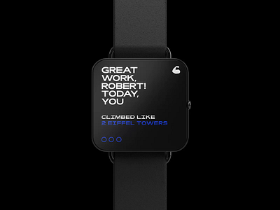 Watch Face, Fitness Flex animation design fitness fitness app motion motion design typography ui ui motion uiux ux watch wearables