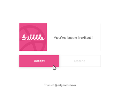 Thanks for the invite! branding design designinspiration dribbble flat graphicdesign graphicdesigner minimal typography