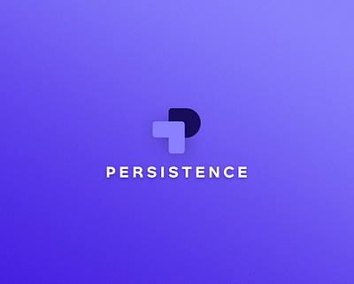 Logo Design - Persistence branding colors identity logo logo design logo design concept logodesign minimal purple simple simple clean interface typography