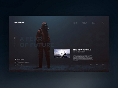 Game store service – UI interface game gaming store streaming service ui uidesign web web interface