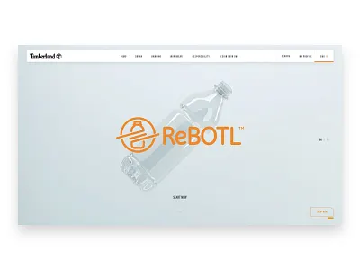 Timberland Rebotl Storytelling 3d 3d art apparel boots bottle experience greeneconomy limbo plastic recycle rethink shoes shop timberland timeline