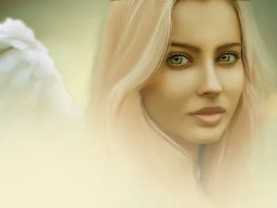 Angel art design illustration nikitiuk retouch арт никитюк