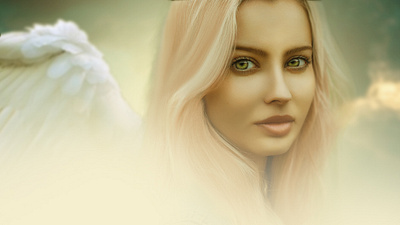 Angel art design illustration nikitiuk retouch арт никитюк