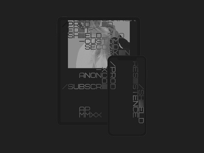 AP/MMXX black brand branding dark design designer fonts grid illustration minimal monochrome music sound ui ux uxui web