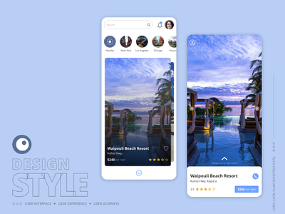 Design Concept : Rental Host airbnb airbnbclone booking app booking system booking.com rental rental app resorts user experience user interface villa