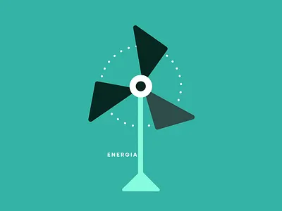 Energy loop design energy geometric illustration loop mograph motion repetition service wind