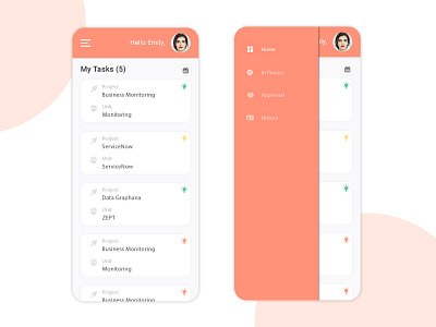 task manager dailyui dashboard ui design graphics mobileappdesign ui ui design uiux ux visual design