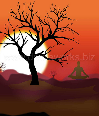 Yoga Man Vector Illustration adobe illustrator free vector graphic design illustration man doing yoga vector man position in yoga vector vector art vector graphic vector illustration yoga man vector