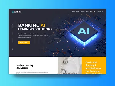 Artificial Intelligence Website ai artificial intelligence design future homepage technology ui ui design uidesign ux ui uxui web web design webdesign website website design