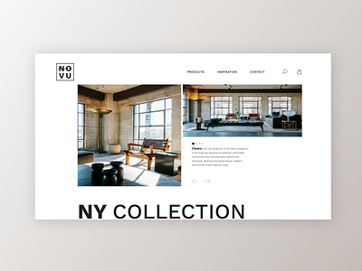 NOVU - Modern Furniture Brand adobe xd aesthetic app design digital marketing interaction landingconcept landingpage ui uidesign uiux userinterface userinterfacedesign ux webdesign webinspiration website design websites