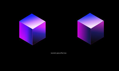 ISOMETRIC WITH GLOW EFFECT animation motion graphics ui