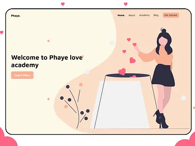 love academy design figma illustration logo