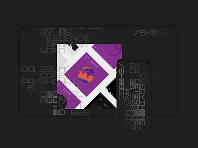 SSCE/MMXX blackandwhite branding clean cover dark fonts grid minimal monochrome ui ux uxui web